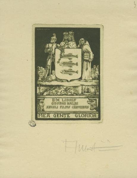 Ex libris per Giorgio Balbi