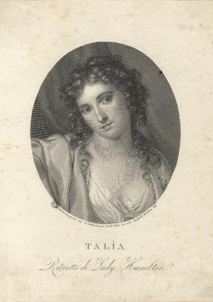 Talia. Ritratto di Lady Hamilton