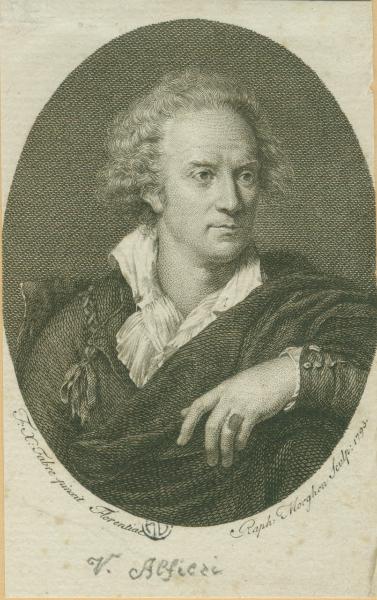 Ritratto di Vittorio Alfieri