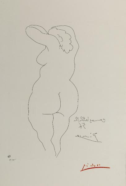 Femme nue de dos