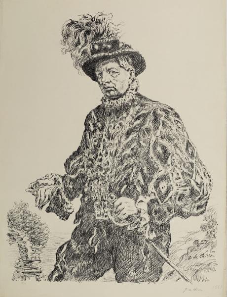 Autoritratto in costume
