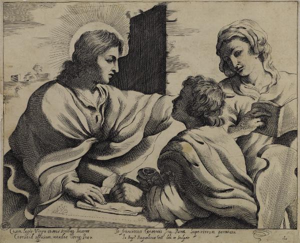 Gesù giovanetto fra la Madonna e San Giovanni