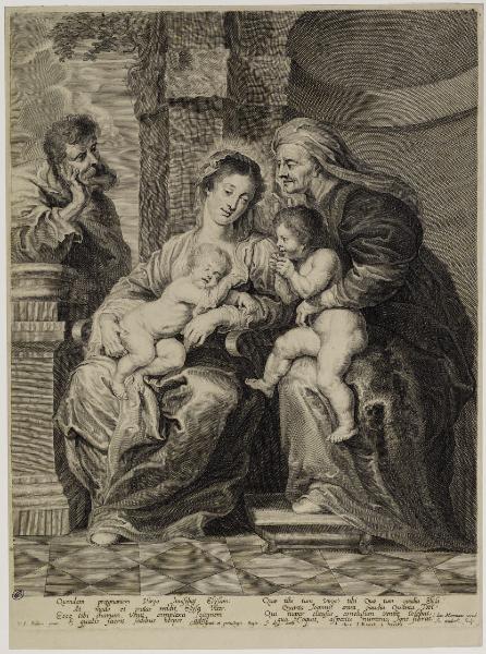 Sacra Famiglia con San Giovannino e Sant'Elisabetta