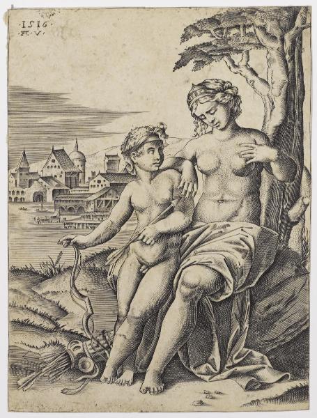 Venere ferita da Cupido