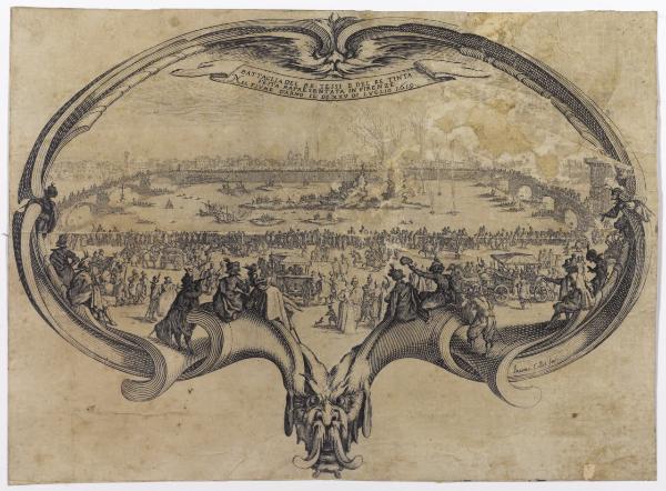 Battaglia del re Tessi e del re Tinta festa rapresentata in Firenze nel fiume d'Arno il di XXV di luglio 1619