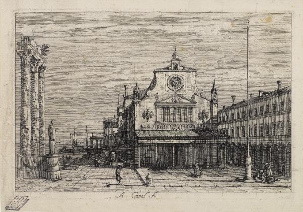 Veduta immaginaria di S. Giacomo di Rialto