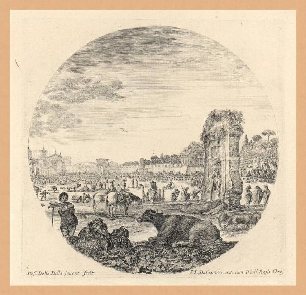Paysages et ruines de Rome (Paesaggi e rovine di Roma)