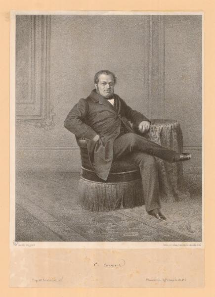 Ritratto di Camillo Benso conte di Cavour