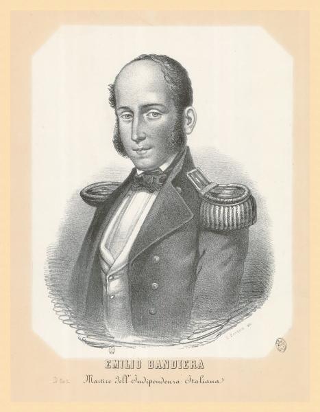Emilio Bandiera Martire dell'Indipendenza Italiana