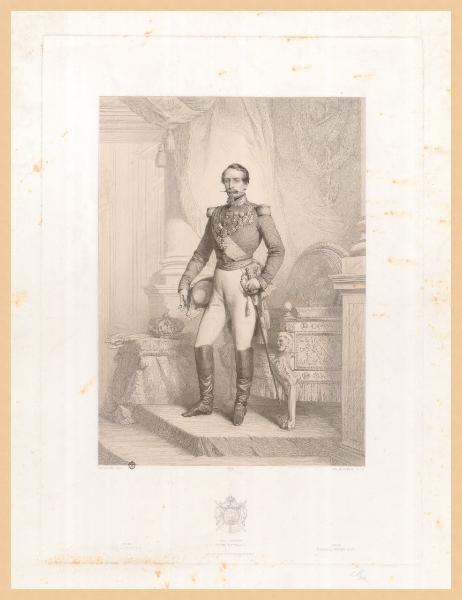 Ritratto di Napoleone III imperatore di Francia