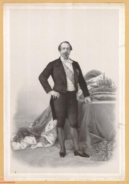 Ritratto di Napoleone III imperatore di Francia