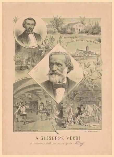 A Giuseppe Verdi in occasione della sua nuova opera Falstaff
