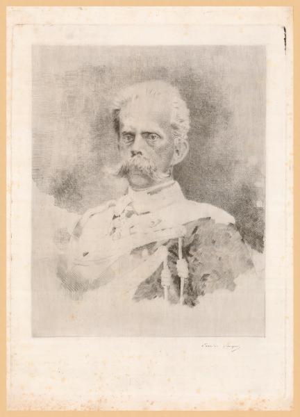 Ritratto di Umberto I Savoia re d'Italia
