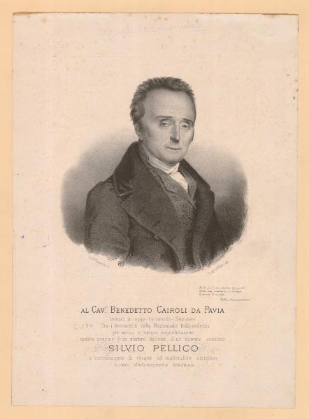 Ritratto di Silvio Pellico