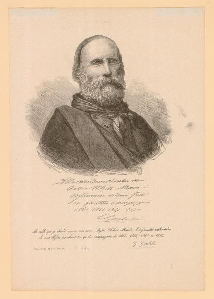 Ritratto di Giuseppe Garibaldi