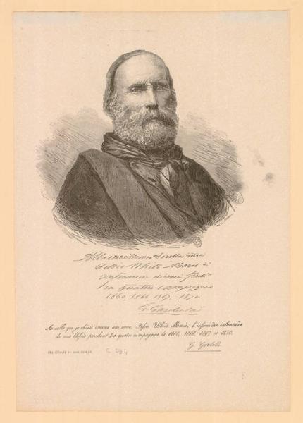 Ritratto di Giuseppe Garibaldi