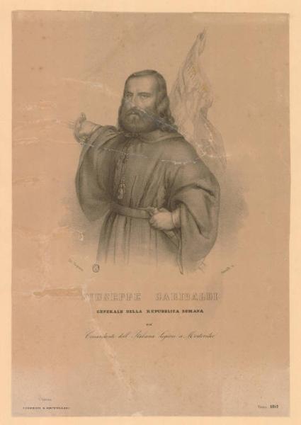 Giuseppe Garibaldi generale della Repubblica Romana