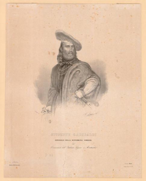Giuseppe Garibaldi generale della Repubblica Romana