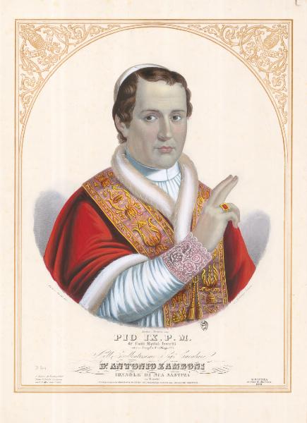 Pio IX P.M. de' Conti Mastai Ferretti