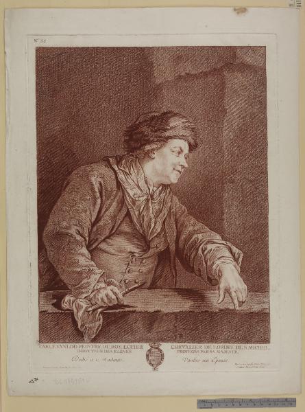 Carle Van Loo peintre du Roy ecuier chevalier de l'ordre de S. Michel