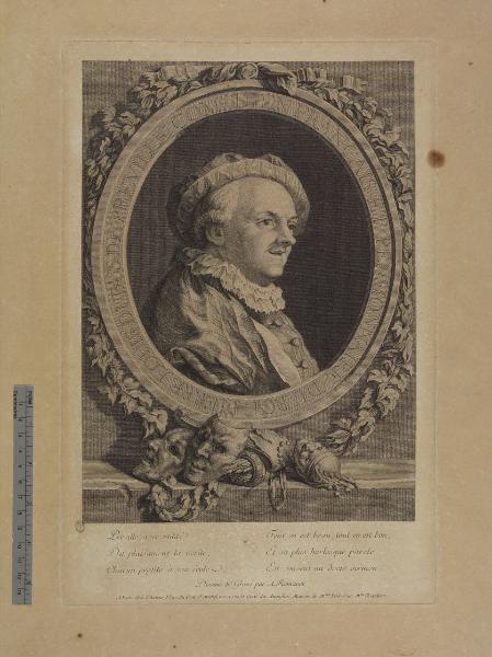 Pierre Louis Dubus de Preville comedien francais et pensionaire du Roi