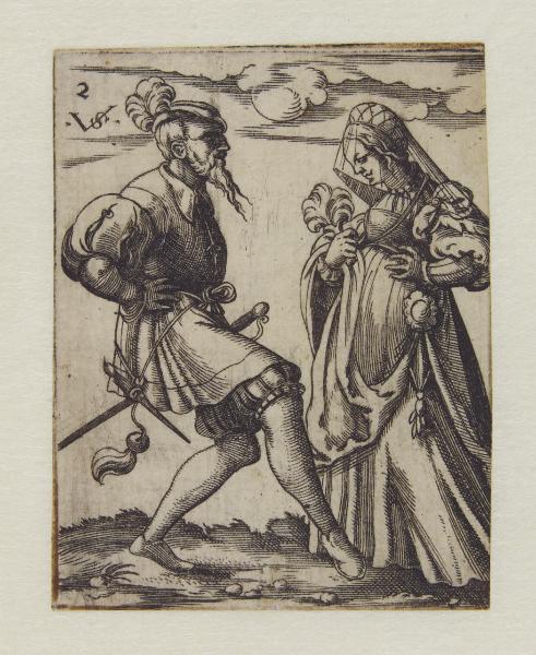 Danzatori, musici e giocatori di carte