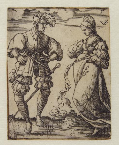 Danzatori, musici e giocatori di carte