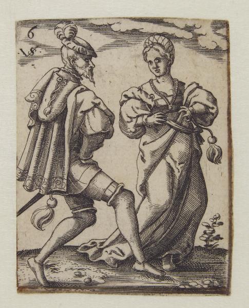 Danzatori, musici e giocatori di carte