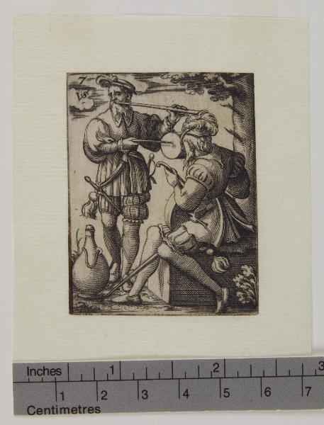 Danzatori, musici e giocatori di carte