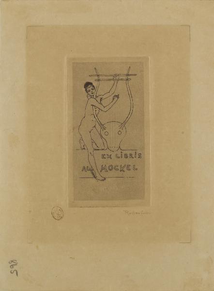 Ex libris Albert Mockel