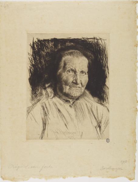 Ritratto di vecchia