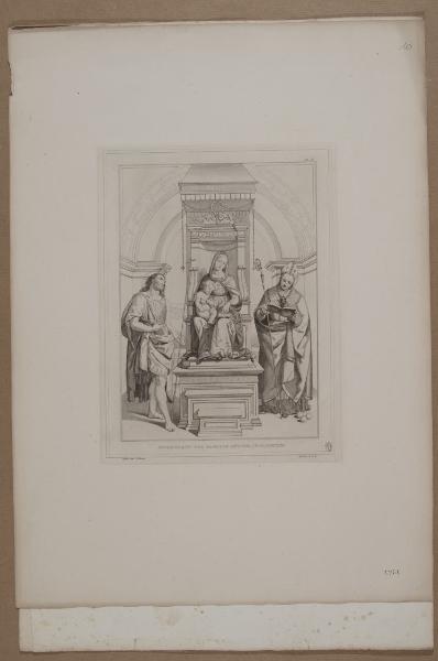 Altarblatt der Familie Ansidei, in Blenheim