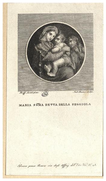 Maria SSma detta della Seggiola