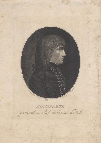 Bonaparte général en chef de l'armée d'Italie