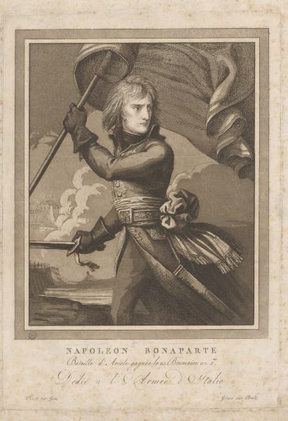 Napoleon Bonaparte Bataille d'Arcole