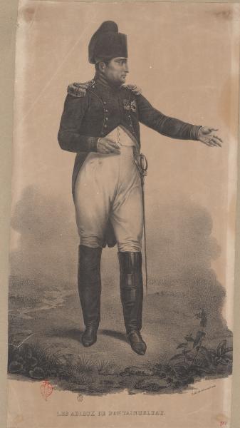 Les adieux de Fontainebleau