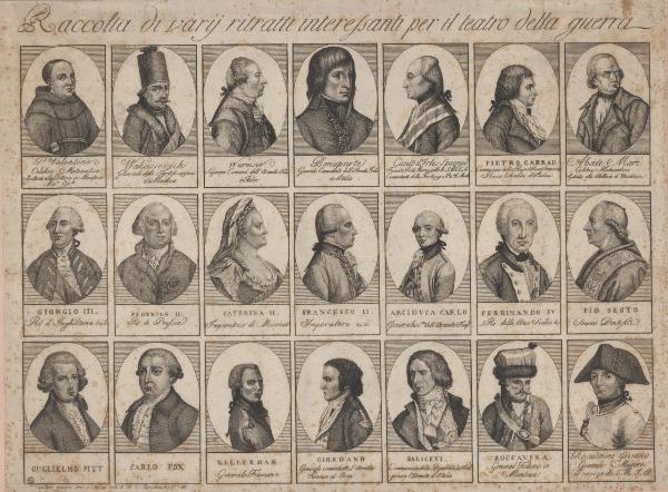 Raccolta di vari ritratti interessanti per il teatro della guerra