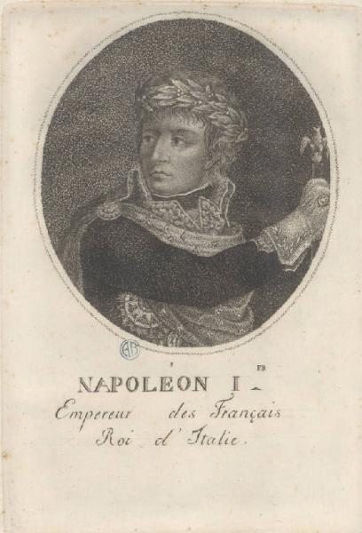 Napoléon I.er Empereur des Français Roi d'Italie.