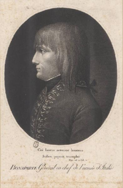 Bonaparte Général en chef de l'armée d'Italie.