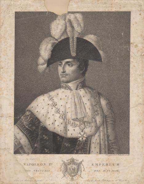 Napoleon I.er Empereur des Français Roi d'Italie