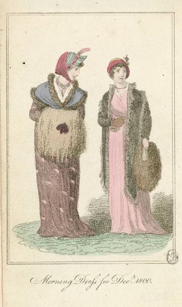 Morning Dress for Dec. 1800