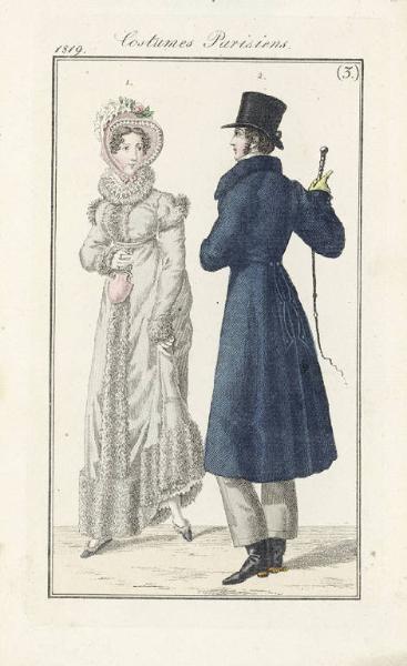 Journal des Dames et des Modes. Costumes Parisiens