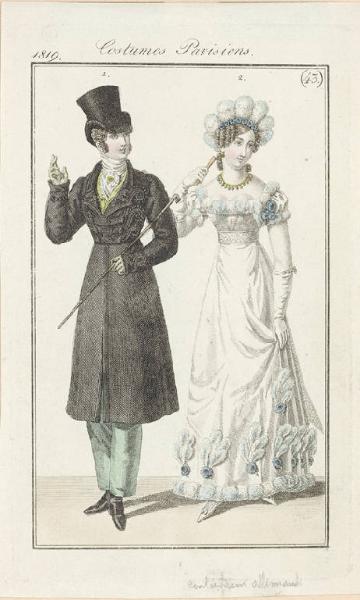 Journal des Dames et des Modes. Costumes Parisiens