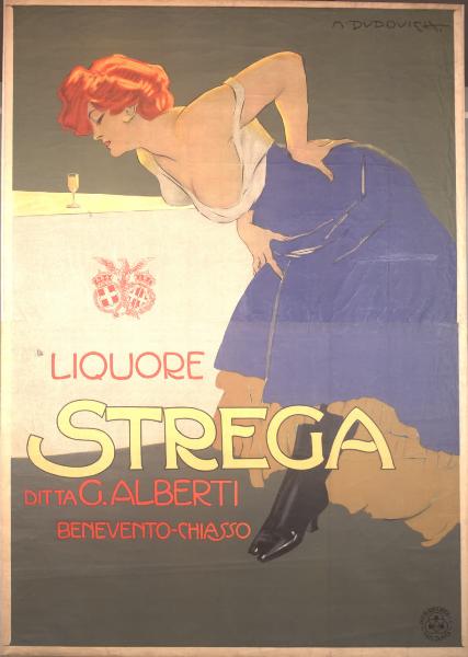 Liquore Strega / Ditta G. Alberti - Benevento - Chiasso