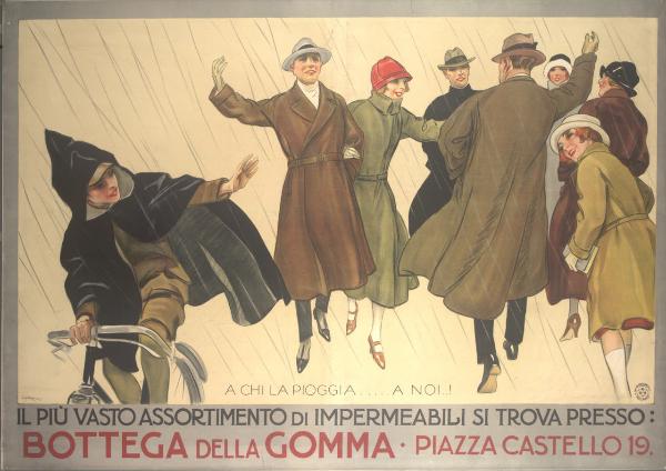 Bottega della gomma / piazza Castello 19