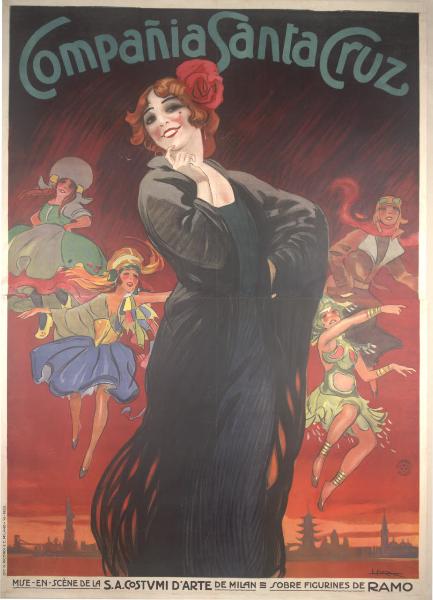 Compania Santa Cruz / Mise en scène de la S.A. Costumi d'Arte de Milan - Sobre figurines de Ramo