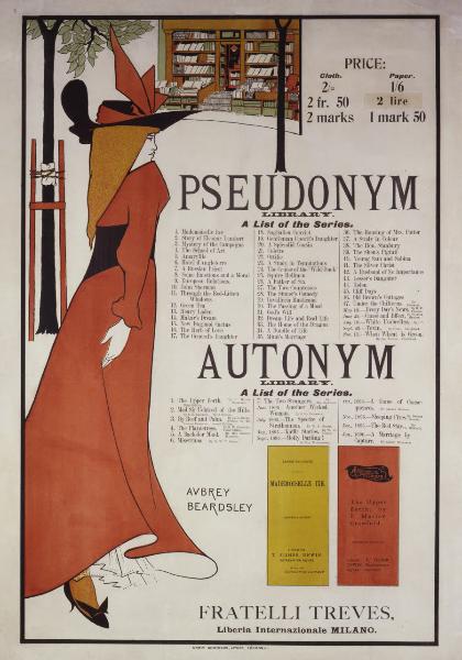 Pseudonym Library - Autonym Library / Fratelli Treves. Libreria Internazionale Milano