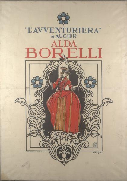 L'avventuriera / di Augier. Alda Borelli