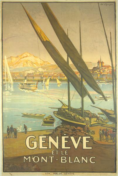 Genève et le Mont - Blanc