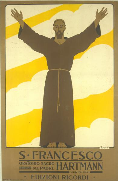 S. Francesco / Oratorio sacro del padre Hartmann ord. fr. min. Edizioni Ricordi
